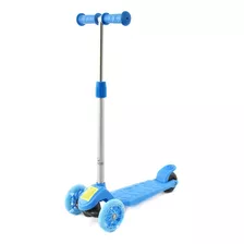 Scooter Infantil Musical Con Luces - De Aluminio 50kg Azul