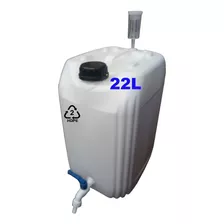 Bidón 22l Llave 1/2 Pvc Con Airlock Fermentación