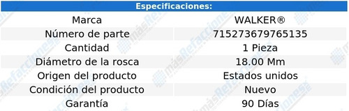 Sensor Oxgeno Volvo V90 Cross Country L4 2.0l 19-20 Walker Foto 6