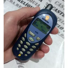 Celular Siemens A40 Azul Marinho Raridade Todo Ok Antigo Oi