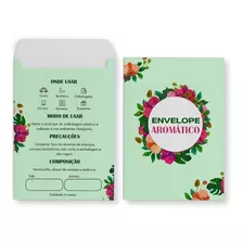 Embalagem Para Envelope Aromático Vazio 7,5x12 + Saco- 10un