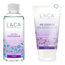 Kit Teen Locion Matificante + My Cleaner Exfoliante Laca