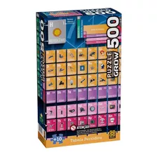 Puzzle 500 Peças Tabela Periódica Grow