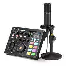 Kit Consola Para Estudio De Producción Podcast Am100k1 Maono