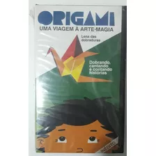 Fita Vhs Original - Origami - Uma Viagem A Arte Magia - Novo