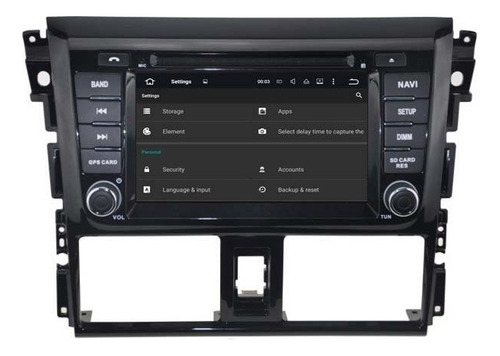 Android Toyota Yaris 2017 Dvd Gps Wifi Bluetooth Radio Touch Foto 5
