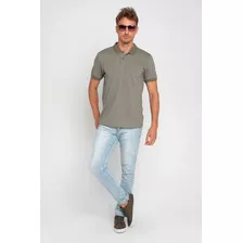 Calça Masculina Jeans Skinny Riva Plus Polo Wear Jeans Claro