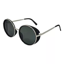  Gafas De Sol Redondas Retro Punk Fashion Moda Pr Uv Cg221