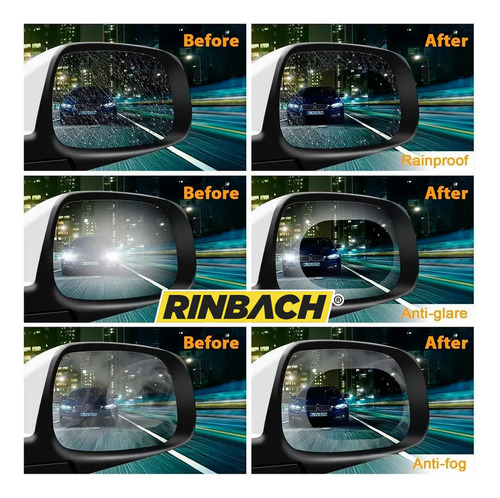 Foto 6 de Película Protectora Espejo Nissan Tiida 2018 4pzs Película Protectora Espejo Nissan Tiida 2018 4pzs Foto 6