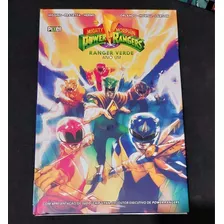 Hq Capa Dura Power Rangers Ranger Verde Ano Um