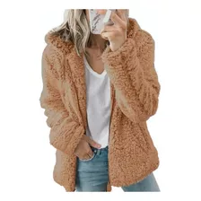 Ladies Teddy Bear Hooded Coat