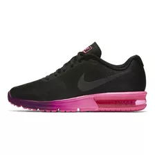 Zapatillas Nike Air Max Sequent Black Pink 719916_015   