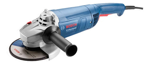Amoladora Angular Bosch Gws 2200-180 Mm - 7 PuLG - 2200w Pro Azul