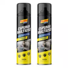 Espuma Multiuso Limpa Estofados Mundial Prime 300 Ml Kit C/2