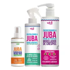 Kit Técnica Loc Widi Cachos Óleo, Líquido E Creme De Cabelo