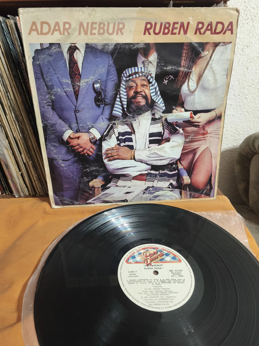 Ruben Rada - Adar Nebur - vinilo 1984