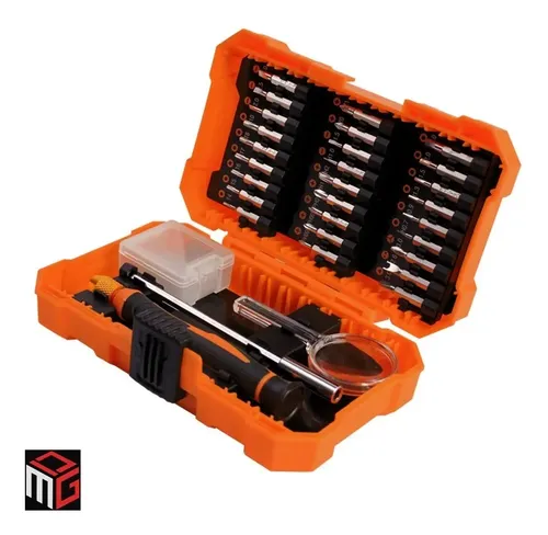 Set Destornillador Hamilton + Puntas Perillero Celular 31pz Cod. Jp31 Dgm