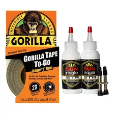 Fita De Aro Tubeless Gorilla 9.15m X 2.5cm + Selante 120ml