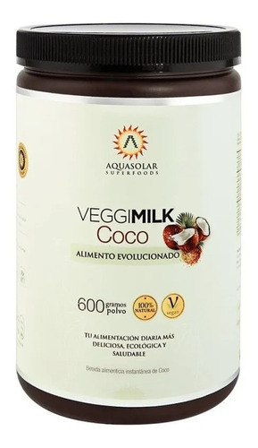 Leche De Coco Veggi Milk 600 Grs Para 15 Litros.  Todo Chile