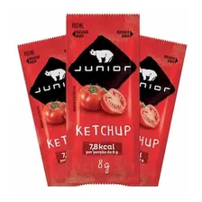 Molho Junior Sachê Ketchup Caixa 182un Fast Food Delicioso