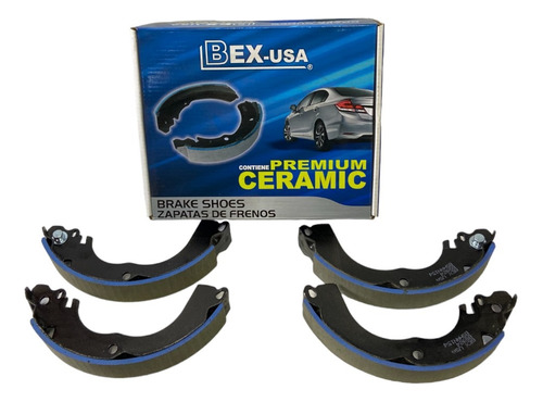 Foto de Bandas - Zapatas De Freno Para Nissan Tiida Bex-usa Ceramica