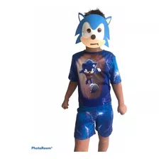 Fantasia Do Sonic Meninos Infantil Melhor Preço