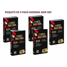 Fisco Agenda 2024 Isef Paquete 5 Pzs 