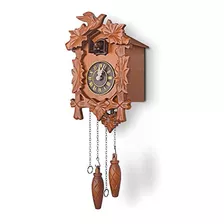 Reloj Cucu De Kendal Artesanal De Madera