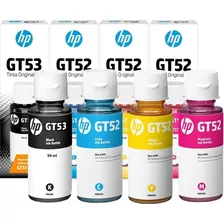 Kit 4 Refil De Tintas Gt52 Gt51/53 Para 416 517 532 Gt5822