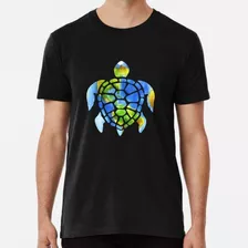 Remera Tortuga De Tierra De Acuarela Algodon Premium