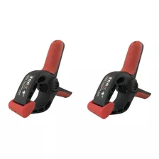 Set 2 Prensas De Mano Plastica 4 Pulgadas Pinza Clamp Zeex