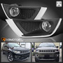 Fits 17-20 Jeep Compass Front Bumper Fog Lights+switch+m Oaa