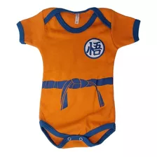 Body Temático Mesversario Bebe Infantil- Dragon Ball