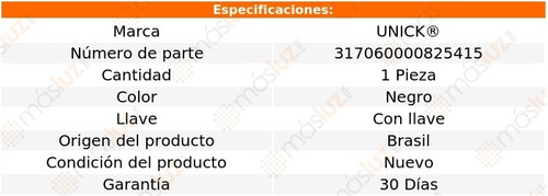 (1) Tapn Gasolina C/llave Peugeot Partner 04/08 Unick Foto 6