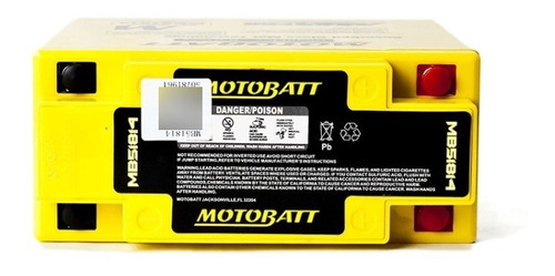 Bateria Motobatt Bmw 1100 / 650 / 750/ 850 /mb51814 Yt19bl-b Foto 2