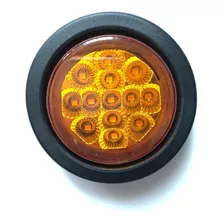 Plafon 2.5 Pulgadas 13 Led Para Camión Con Hule 