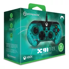 Controle Joystick Hyperkin X91 Ruby Red Xbox One/series/pc Cor Verde