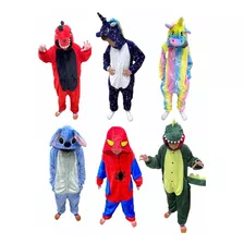 Pijama Kigurumi Niño Unicornio Dinosaurio Jirafa Cebra Panda