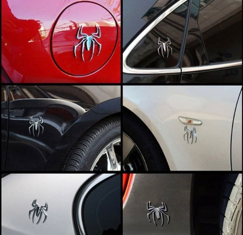 Emblema  Araa Spider  Calcomana Universal  3d Foto 4