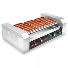 Olde Midway Electric 18 Hot Dog 7 Roller Grill Machine 900 V