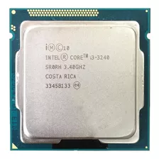 Procesador Gamer Intel Core I3-3240 Cm8063701137900 De 2 Núcleos Y 3.4ghz De Frecuencia Con Gráfica Integrada