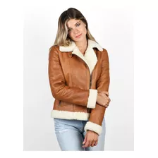 Napalan Mujer Campera Entallada De Cuero De Oveja Rg Cueros