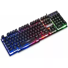 Teclado Gamer Exbom Bk-152c Qwerty Português Brasil Preto