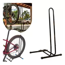 Suporte Portátil Manutenção Bicicleta Chão Aço Carbono