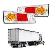 Sinaleira Traseira Led Caminhão Fh 460 Volvo Fmx Vm Fm 30cm