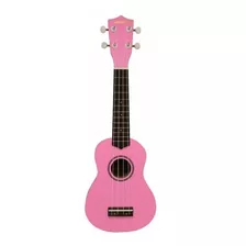 Ukulele Soprano Rosa Con Funda Copacabana Ukelele Cpuk019 ´