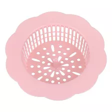 Filtro Antibloqueo Para Fregadero De Cocina Rosa, Diseño Flo