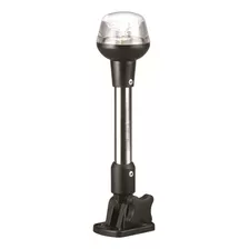 Luz De Fondeo Marina Led 12v 1.5w Tubo De Acero Inox 63.5cm