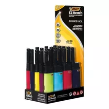 Acendedor Bic Ez Reach Multiuso Sortido C/20 Unidades