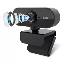 Webcam Full Hd 1080p Alta Definição Usb Visão 360º Microfone